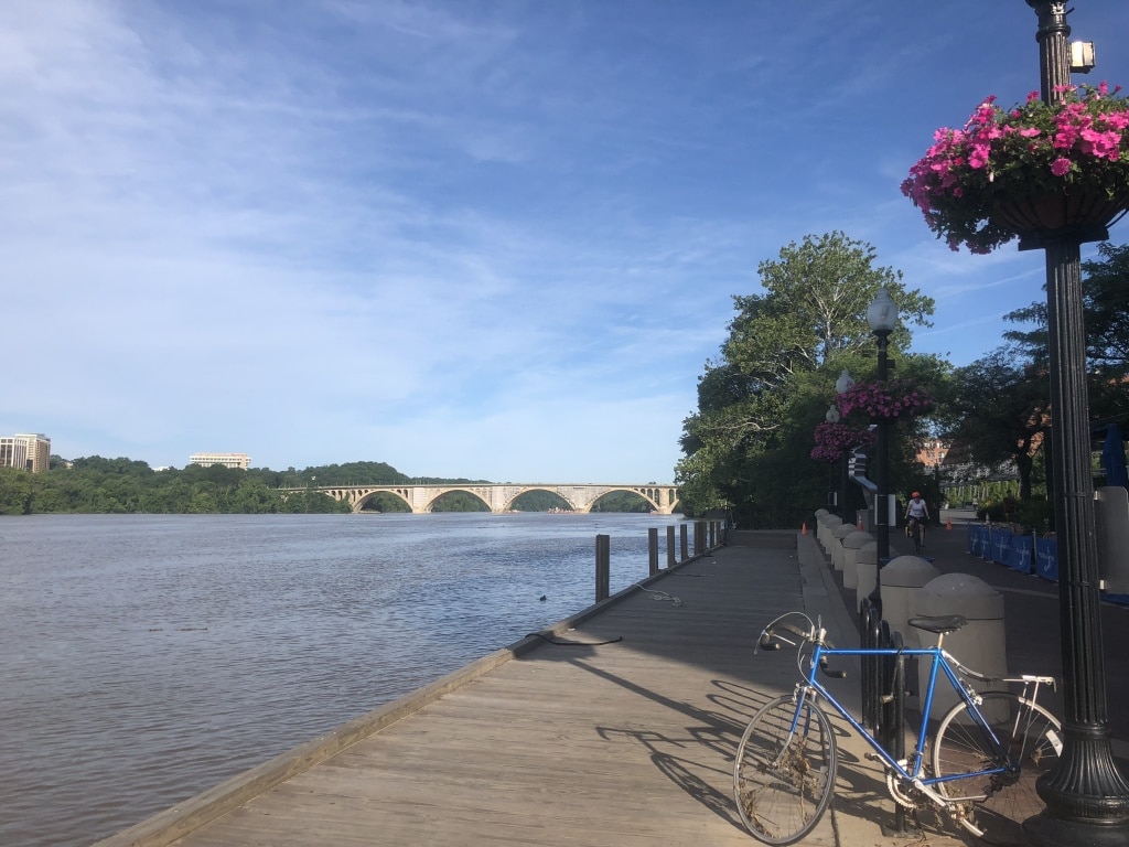 georgetown waterfront morning run