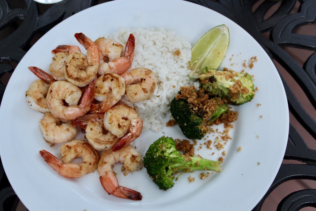 chrissy teigen garlic soy shrimp blue apron