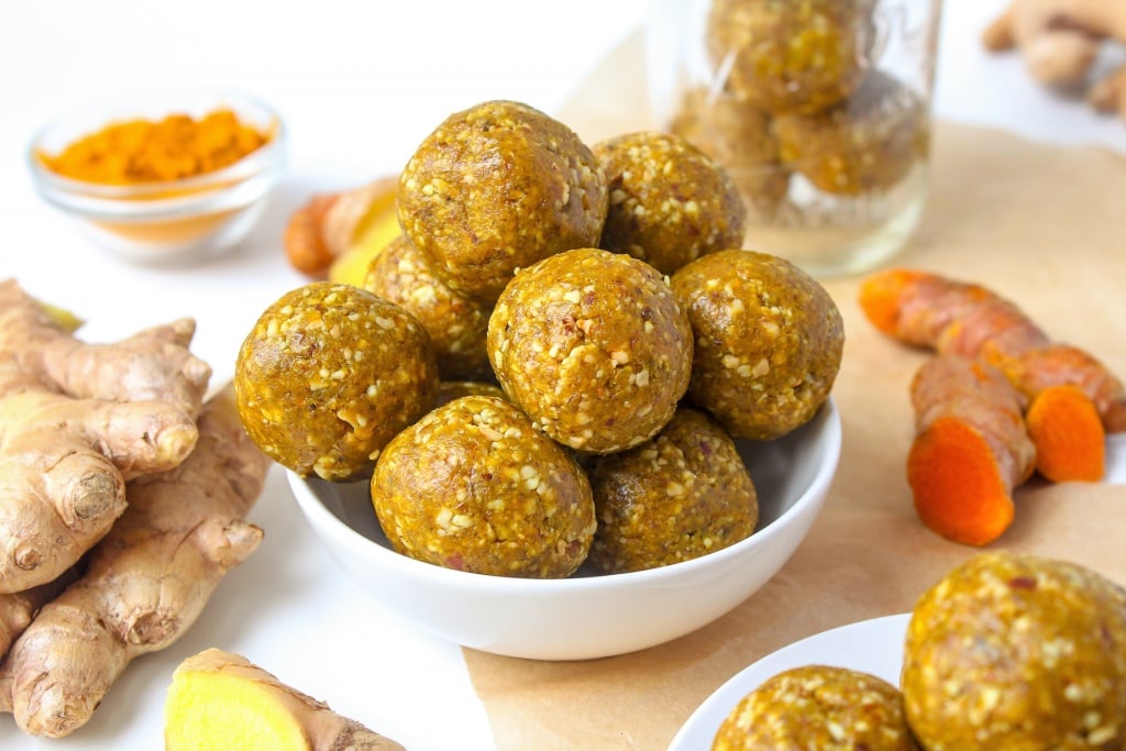Turmeric Ginger Energy Bites recipe