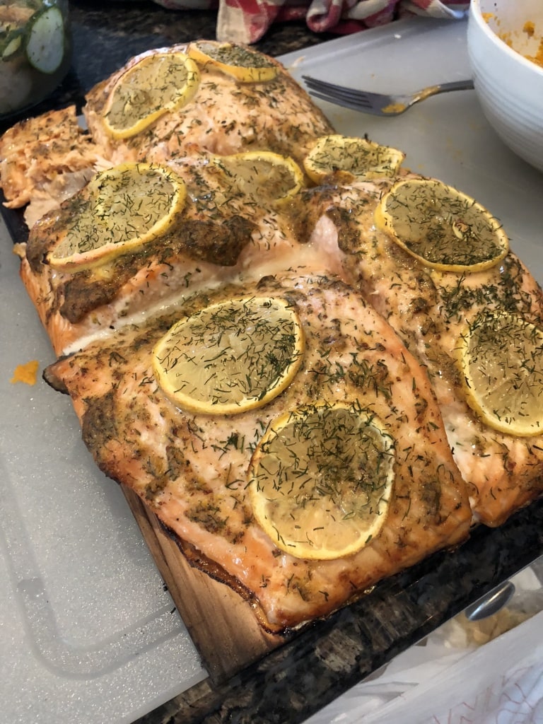 roasted salmon with dill lemon old bay