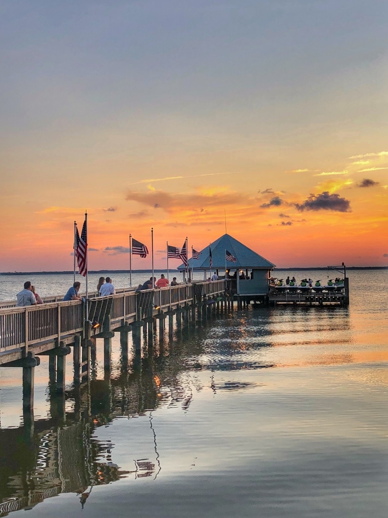 duck nc sunset grill view