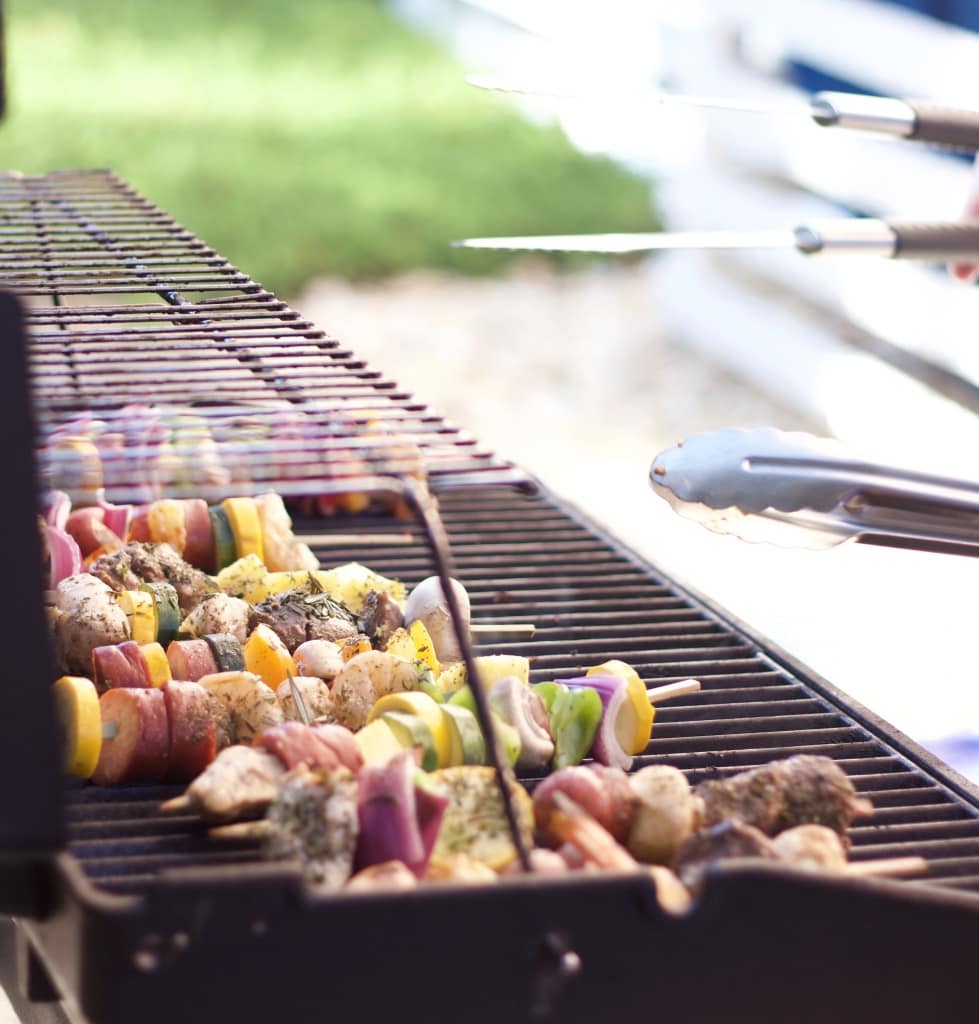 make your own kabob party
