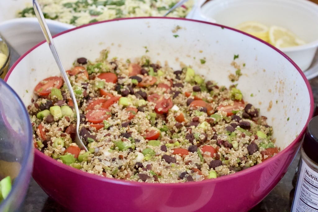 old bay quinoa salad