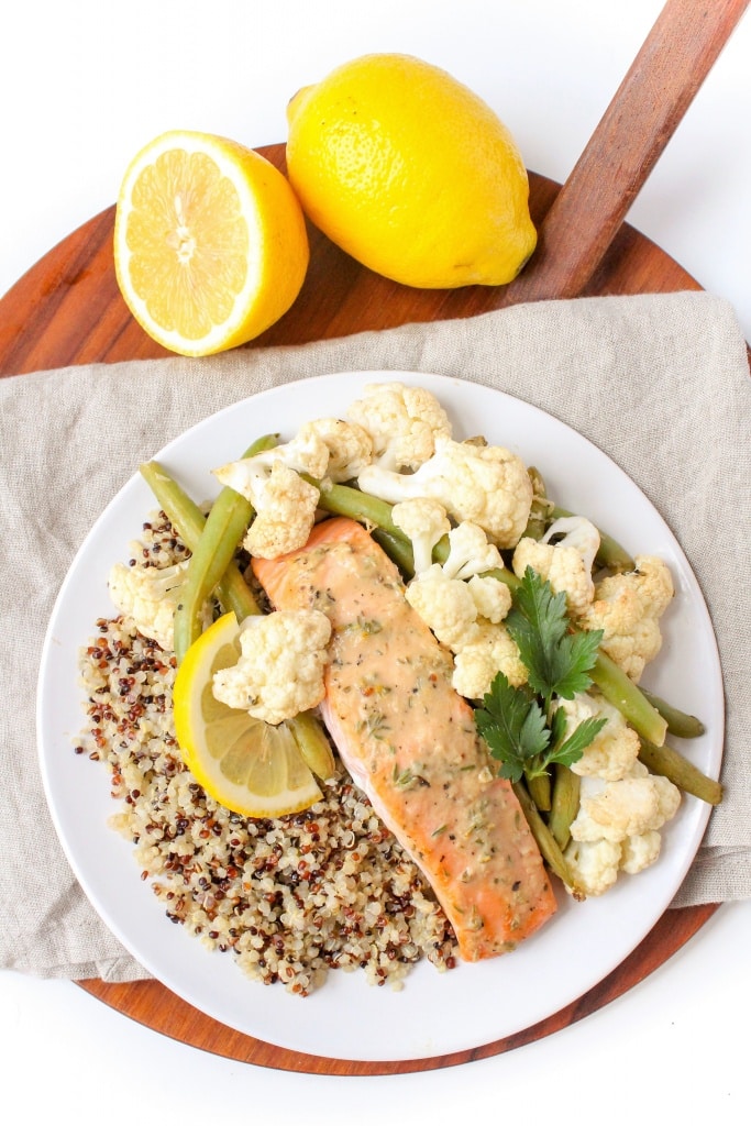 Mix & Match Sheet Pan Dinners salmon