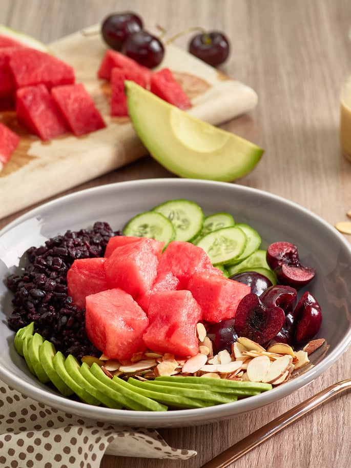watermelon buddha bowl
