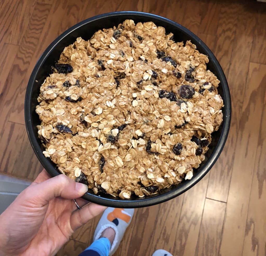 peanut butter bars oatmeal