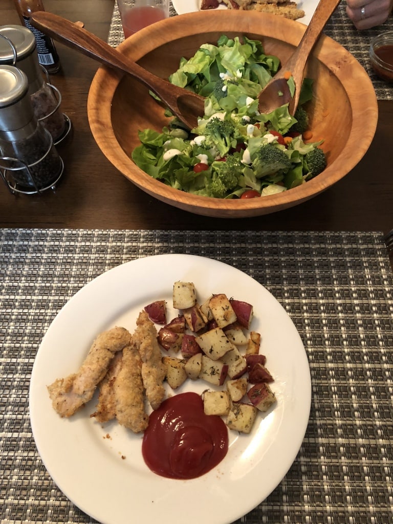 baked gluten free chicken fingers
