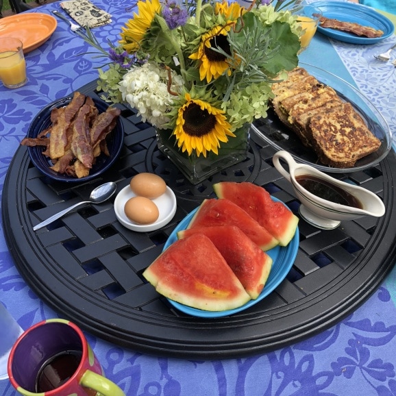 homemade brunch