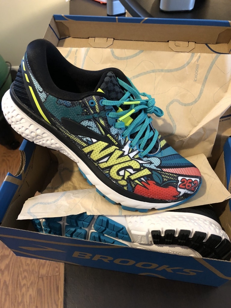 brooks nyc marathon shoes