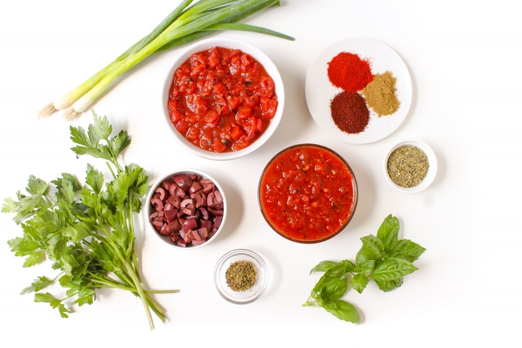 Mix and Match stuffed peppers recipe ingredients