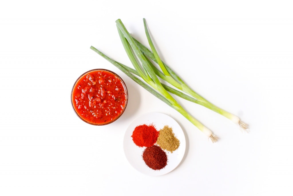 Mix and match stuffed peppers ingredients