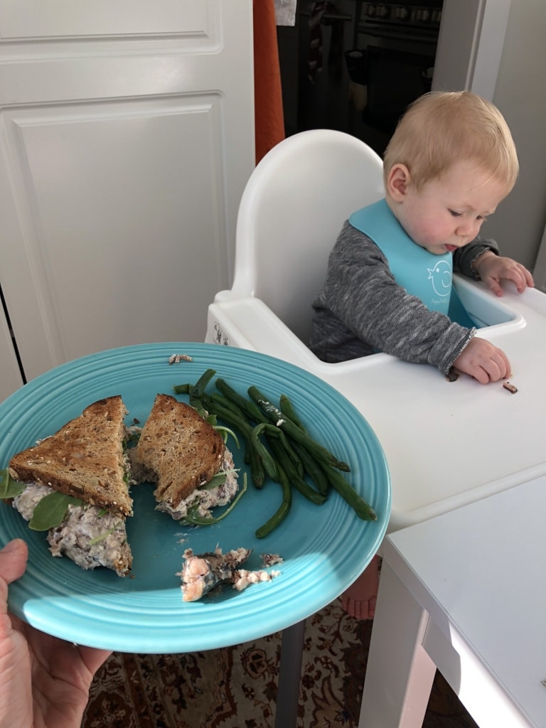 baby led weaning sardines