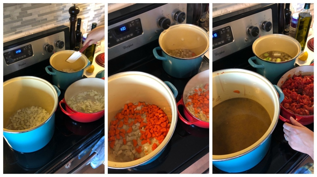 batch cooking italian soup and sauce three ways