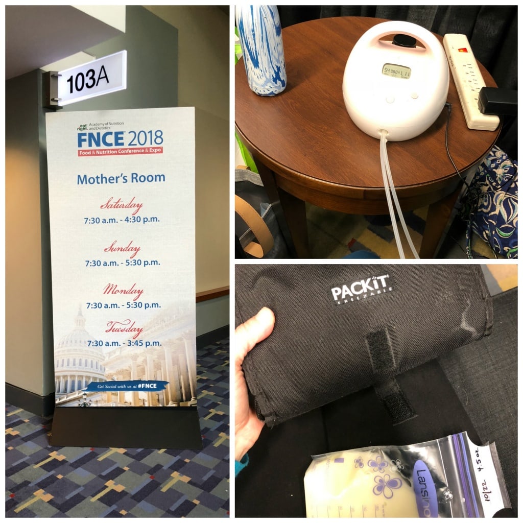 mother's pumping room at fnce
