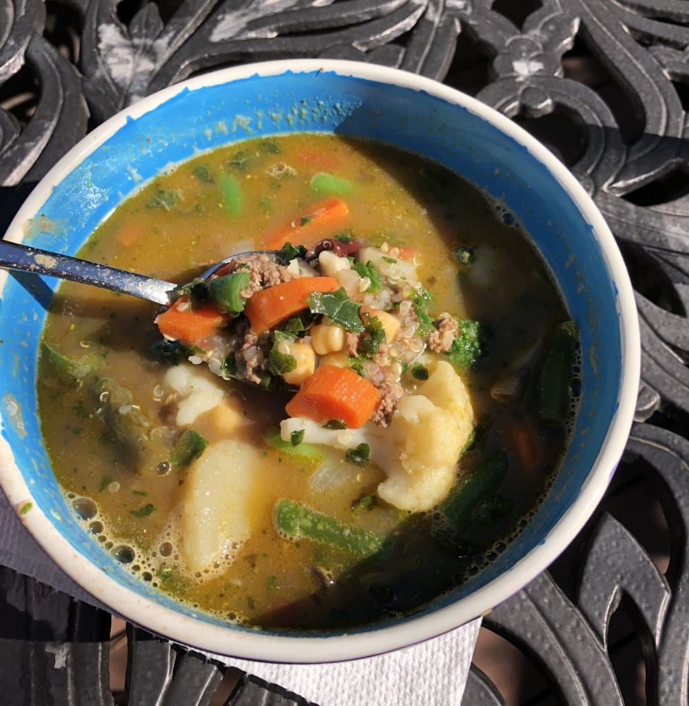 minestrone soup quinoa