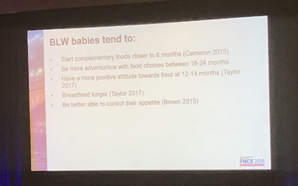 baby led weaning benefits