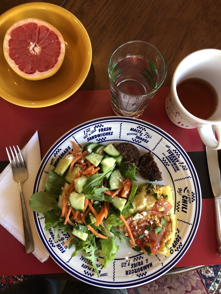 healthy brunch