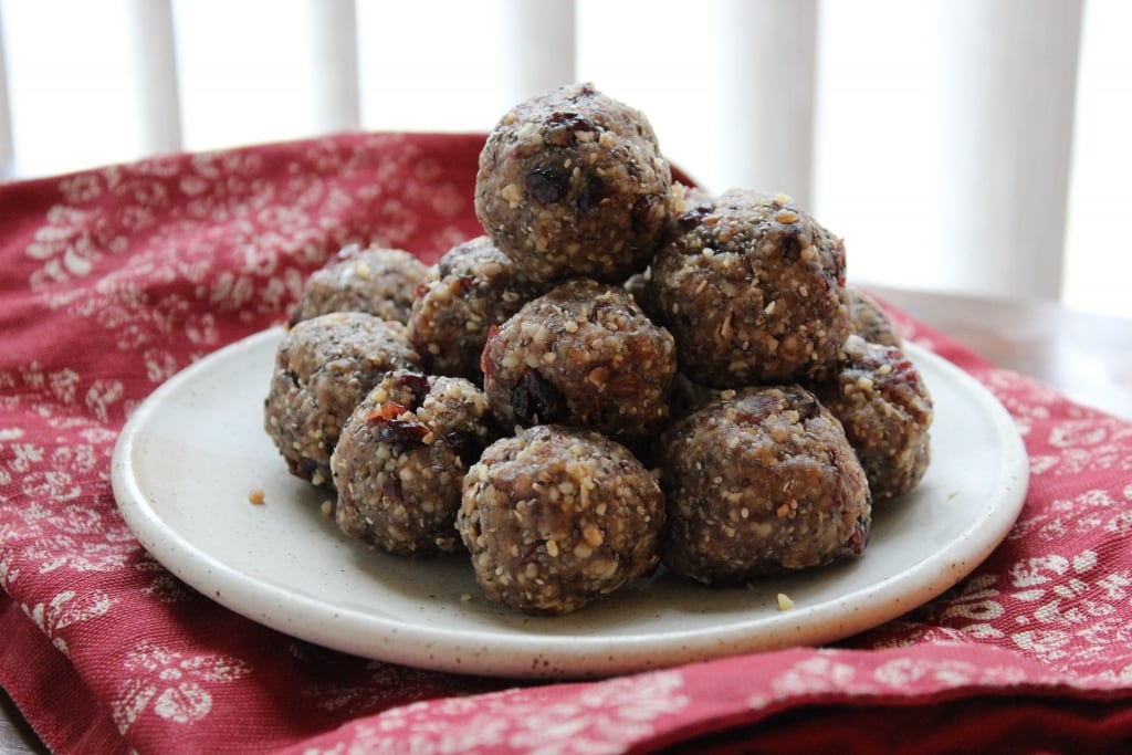 no bake vegan snack balls 