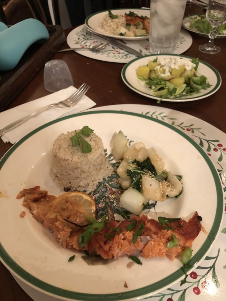 asian cedar plank salmon
