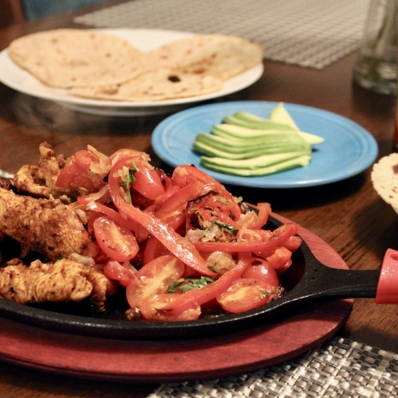 easy homemade fajitas