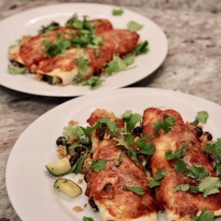 vegetarian enchiladas