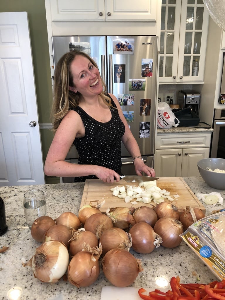 dicing onions tips