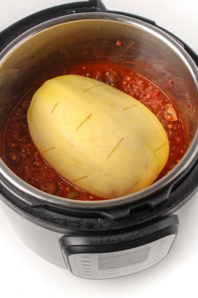 how to cook spaghetti squash in instant pot
