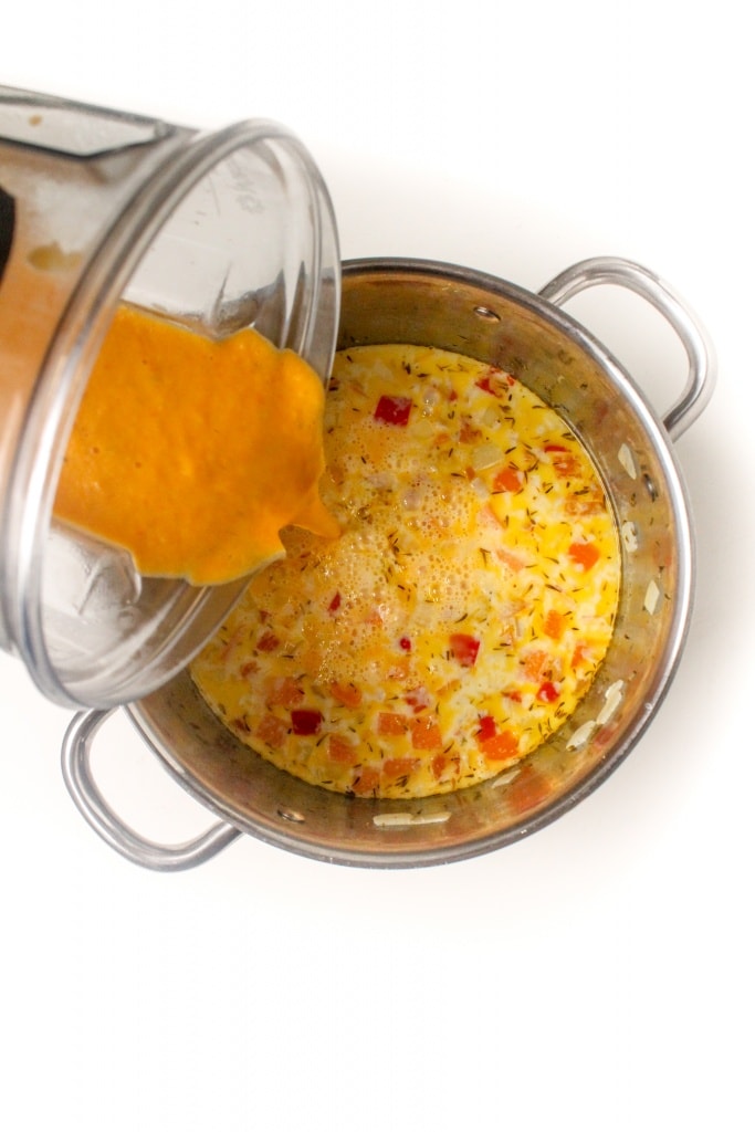 how to make easy seafood and sweet potato chowder healthy