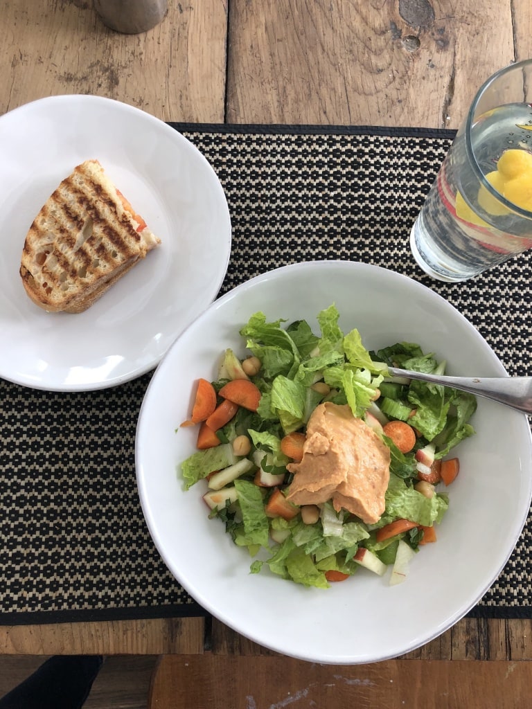 easy vegetarian lunch