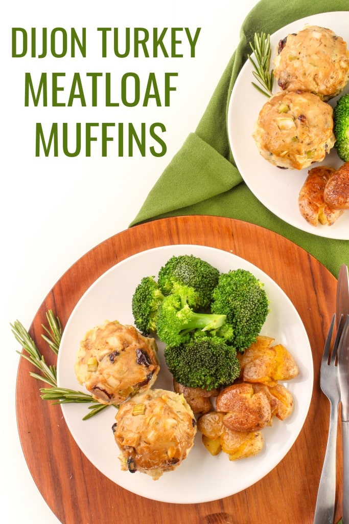 turkey meatloaf muffins recipe with dijon