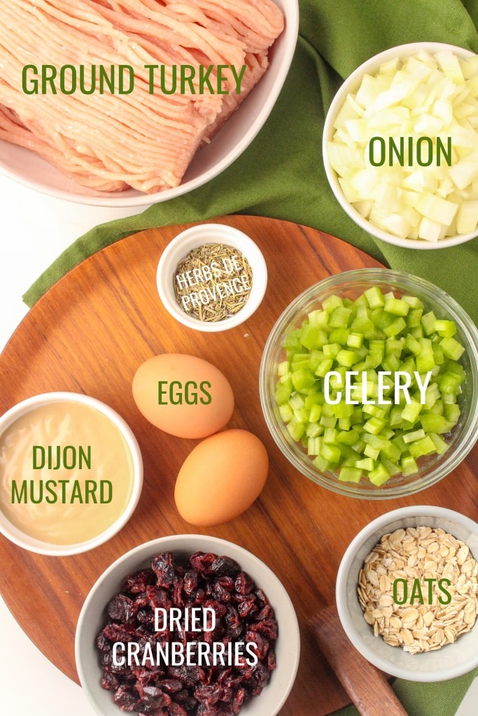 dijon turkey mini meatloaf ingredients