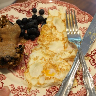 pumpkin blueberry muffins