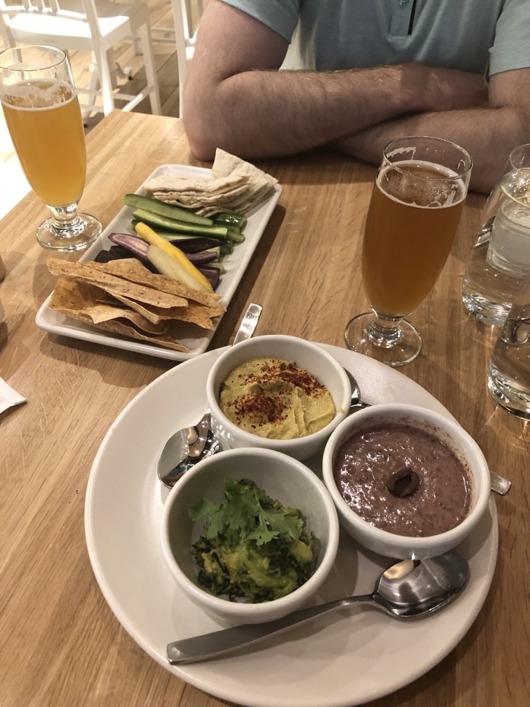 true food kitchen ballston appetizer plate