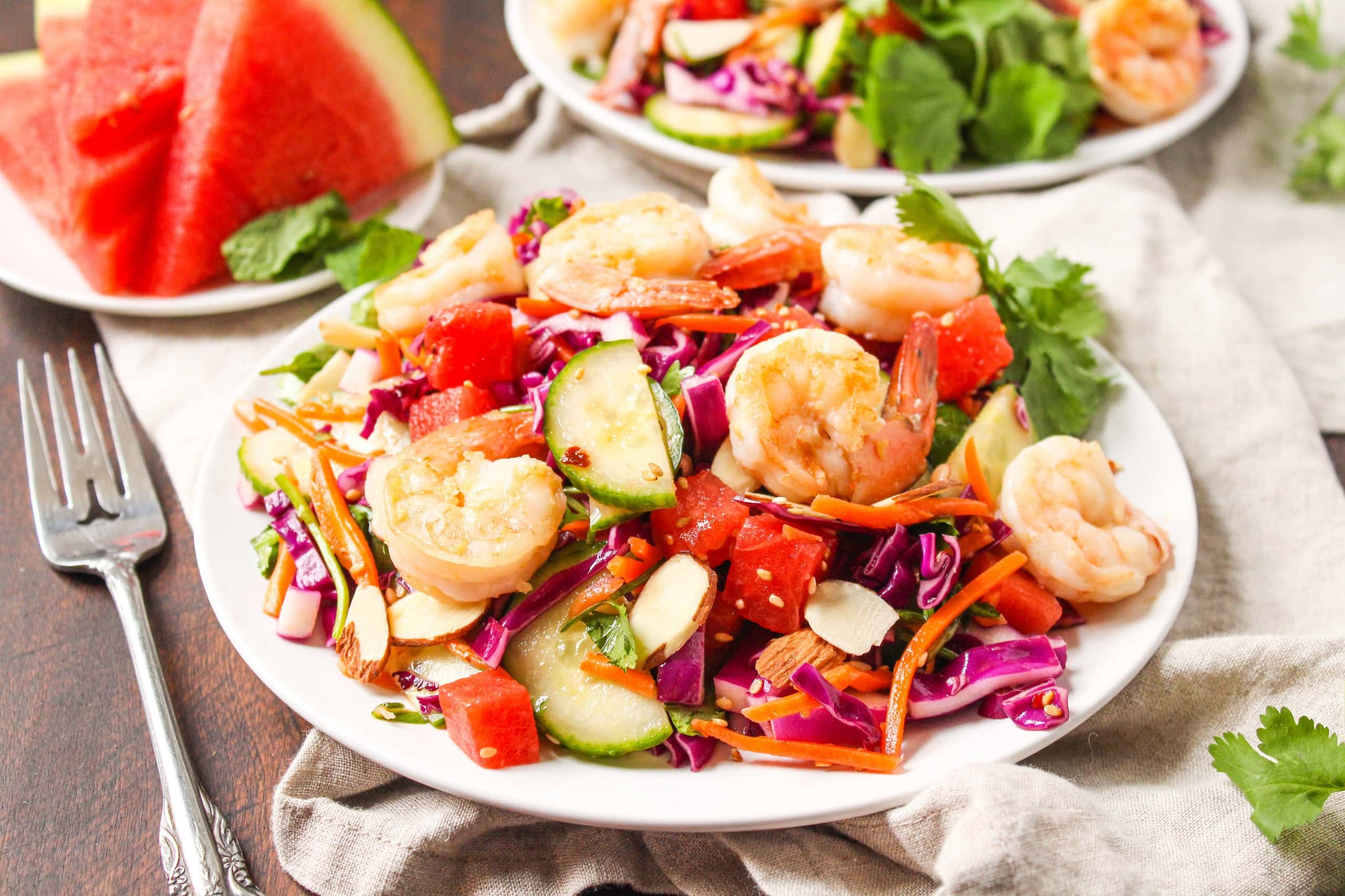 sesame shrimp watermelon salad3