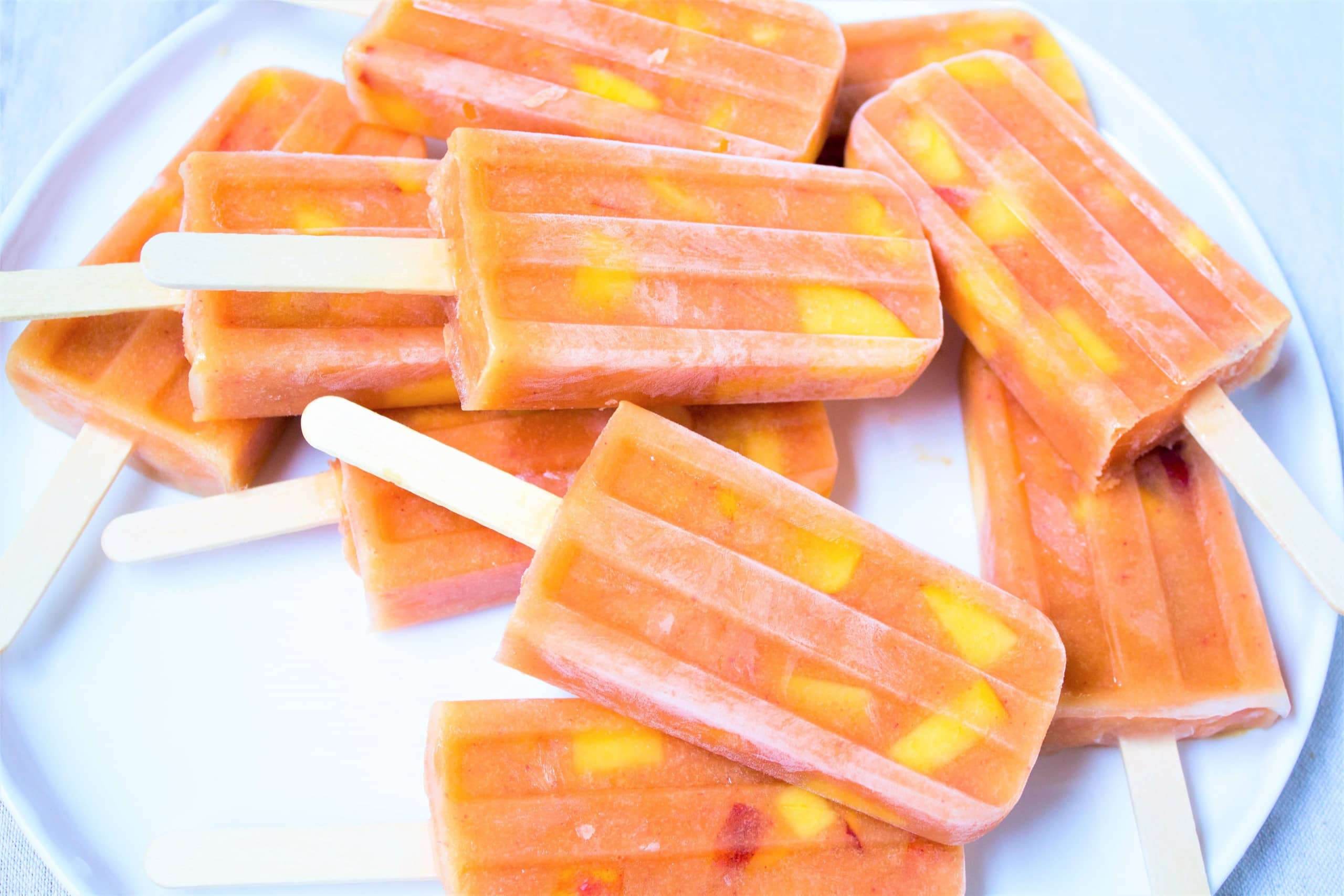 nectarine ice pops