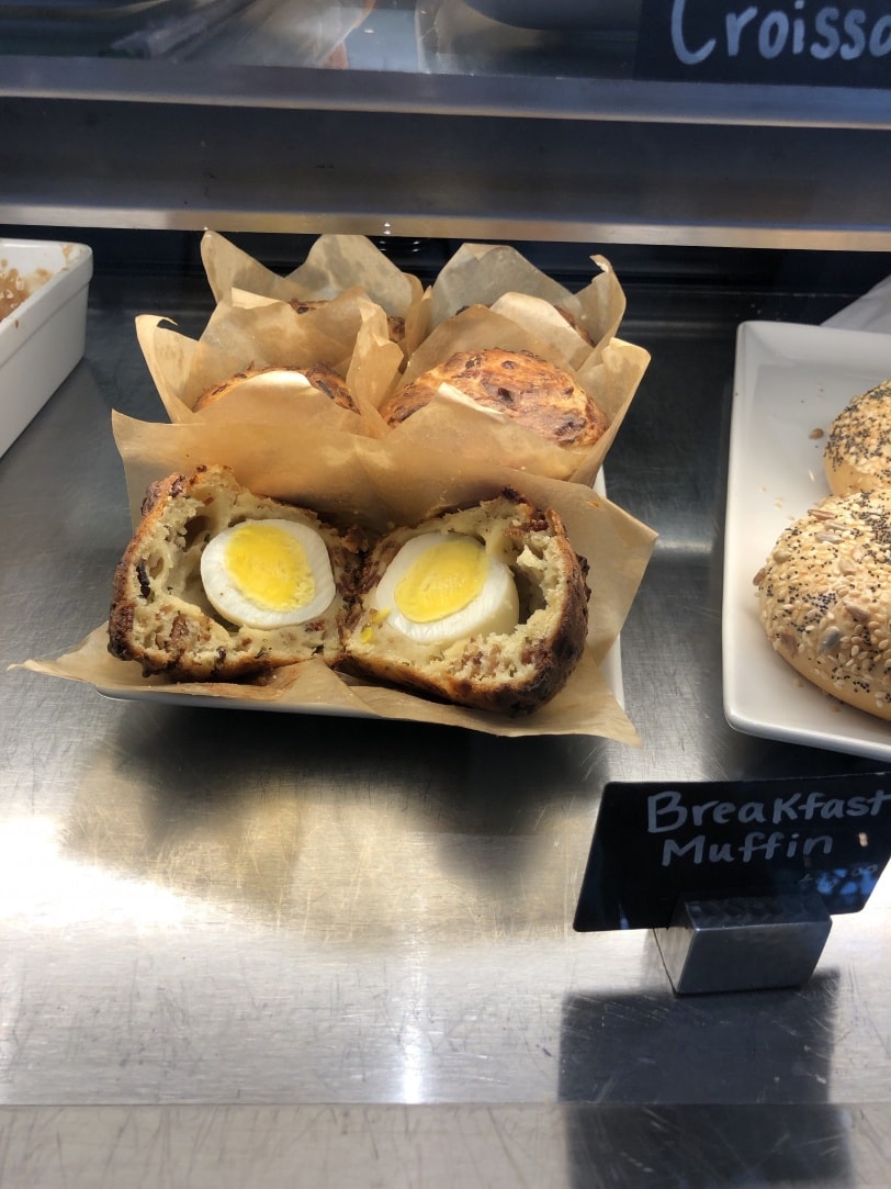 hard boiled egg muffins