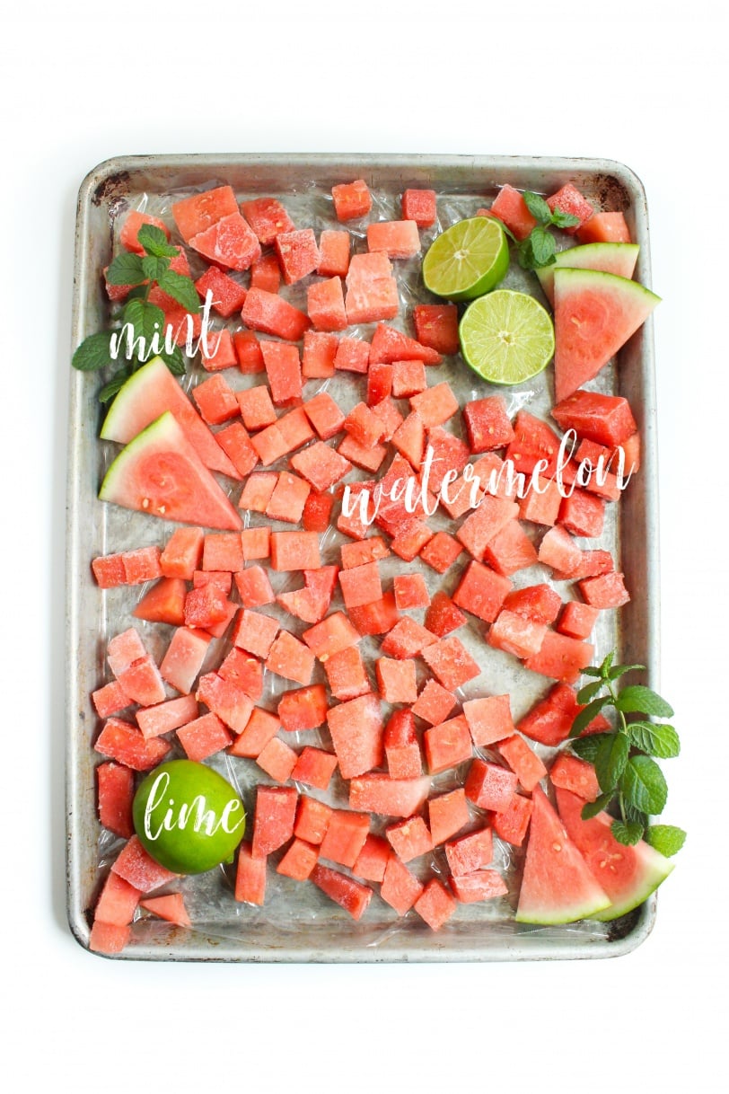 watermelon mojito sorbet ingredients