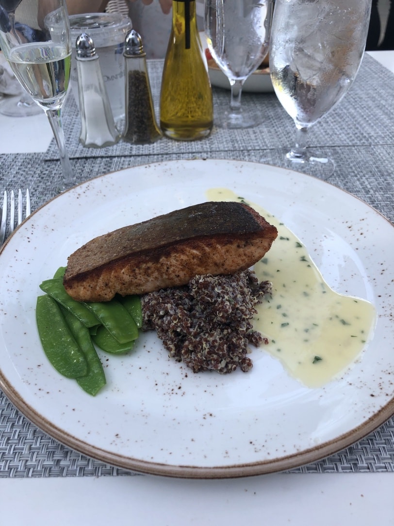 dinner at the jefferson at the homestead