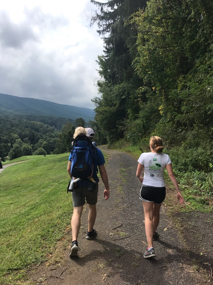 hiking trails at the homestead virginia