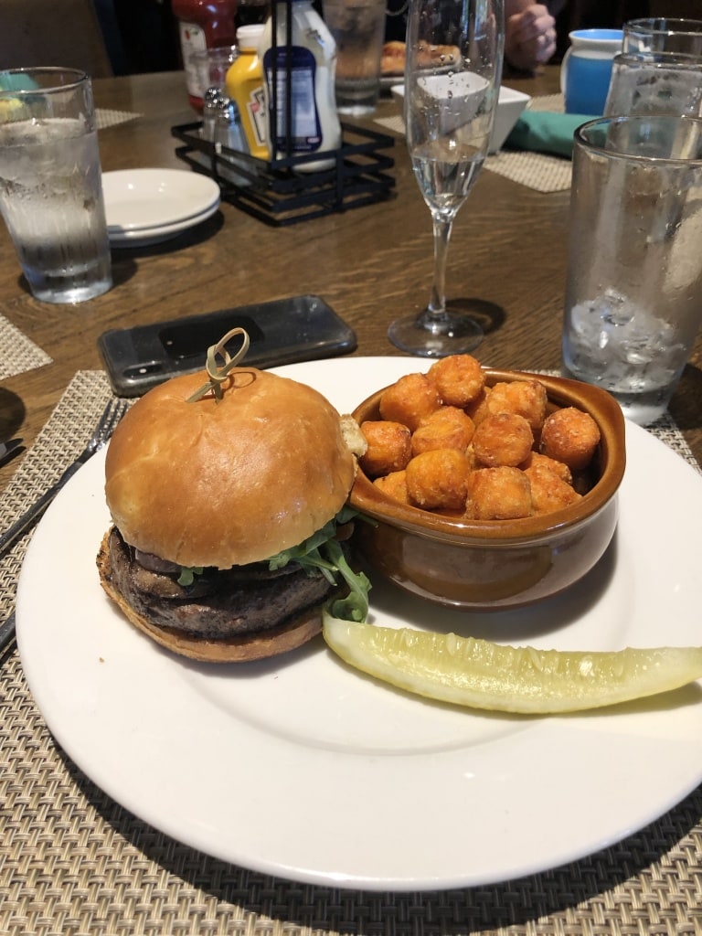 woody's dinner at the homestead