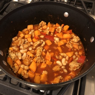 turkey sweet potato chili