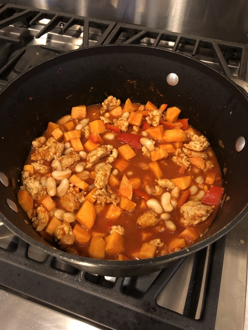 turkey sweet potato chili