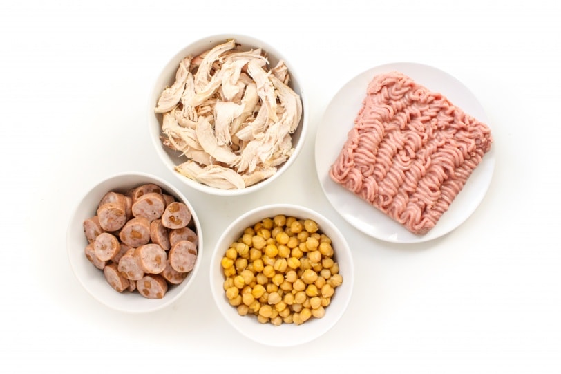 proteins for pasta