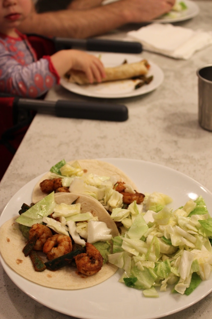 shrimp tacos