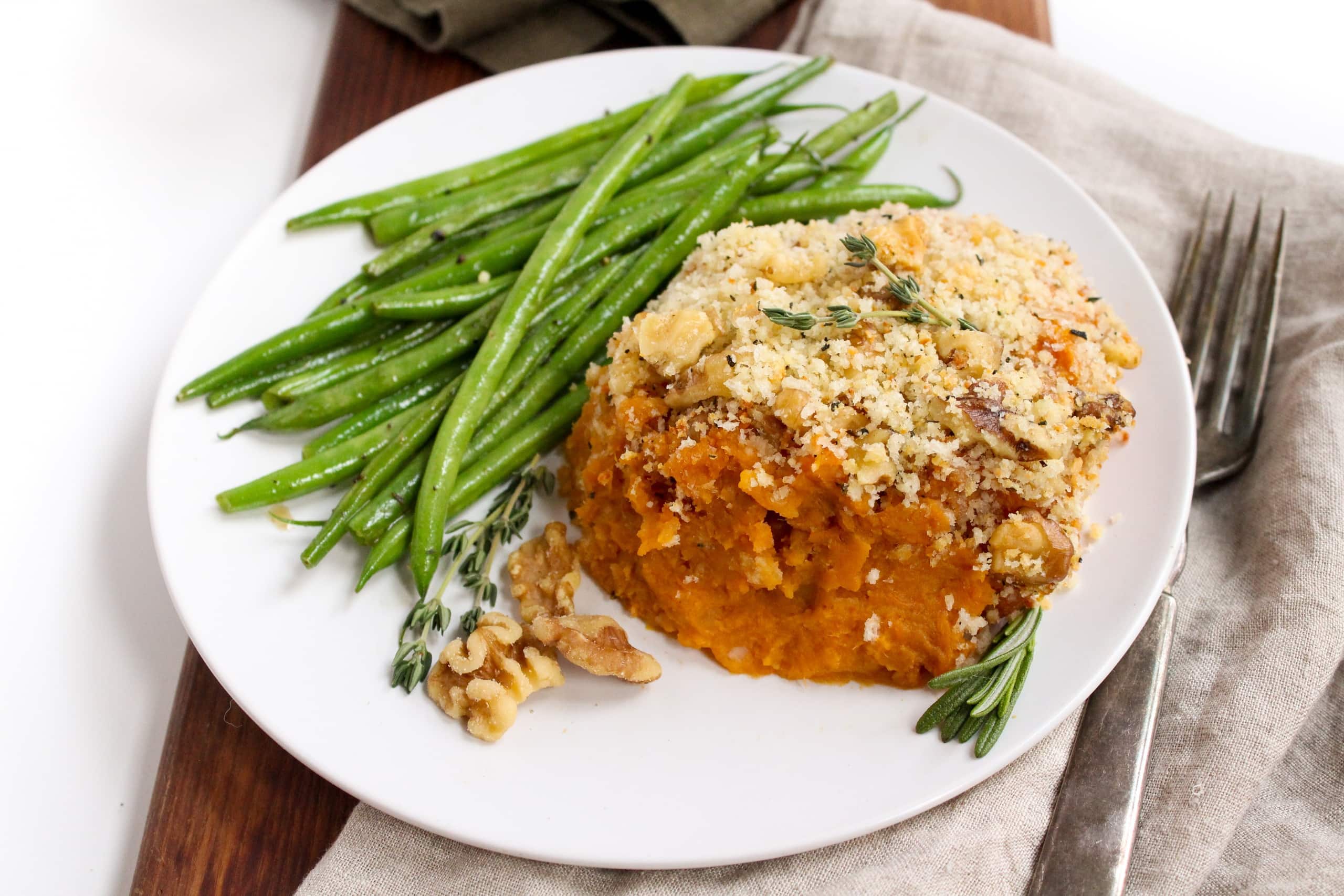 savory sweet potato casserole