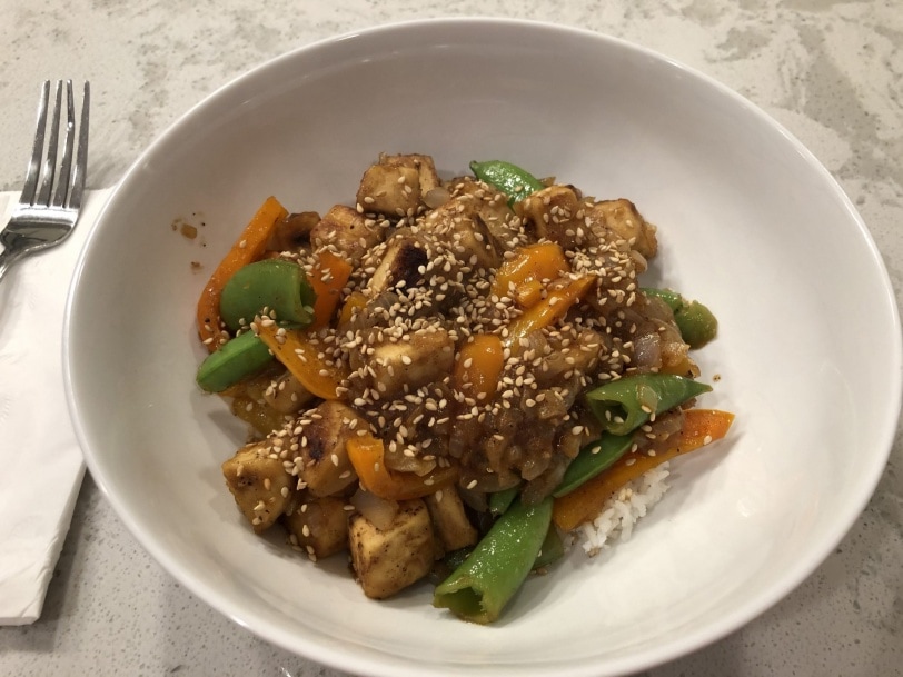 easy tofu stir fry