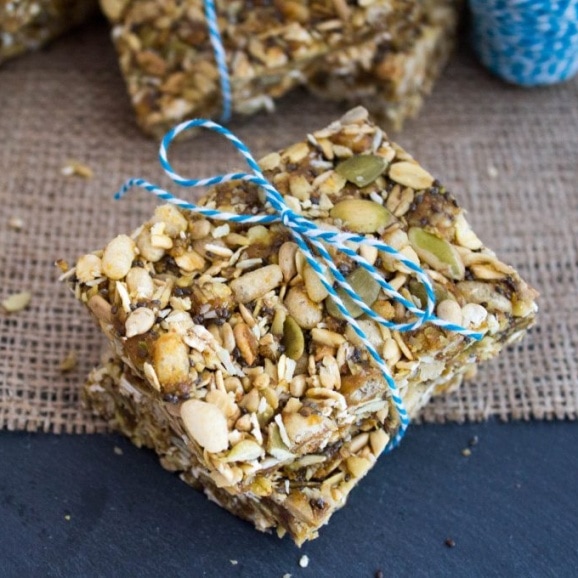 no bake peanut butter granola bars