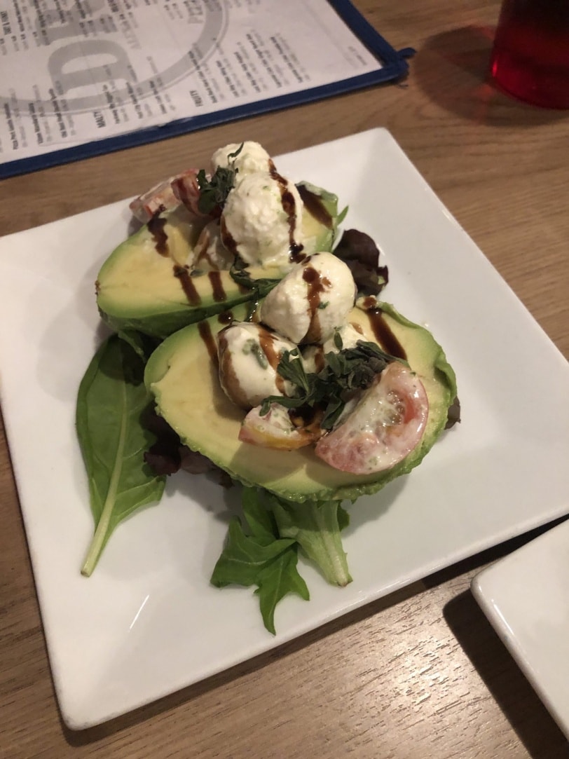 del ray pizzeria stuffed avocado