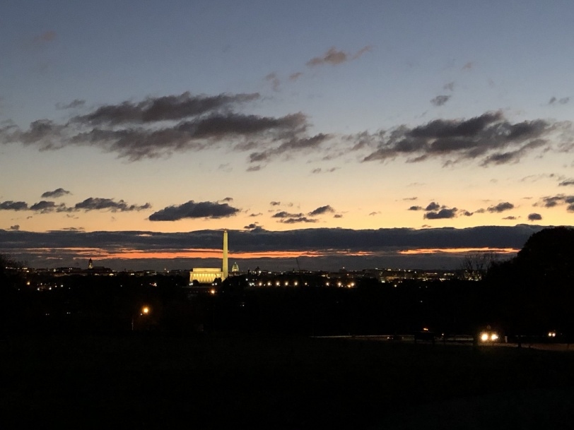 dc morning sunrise