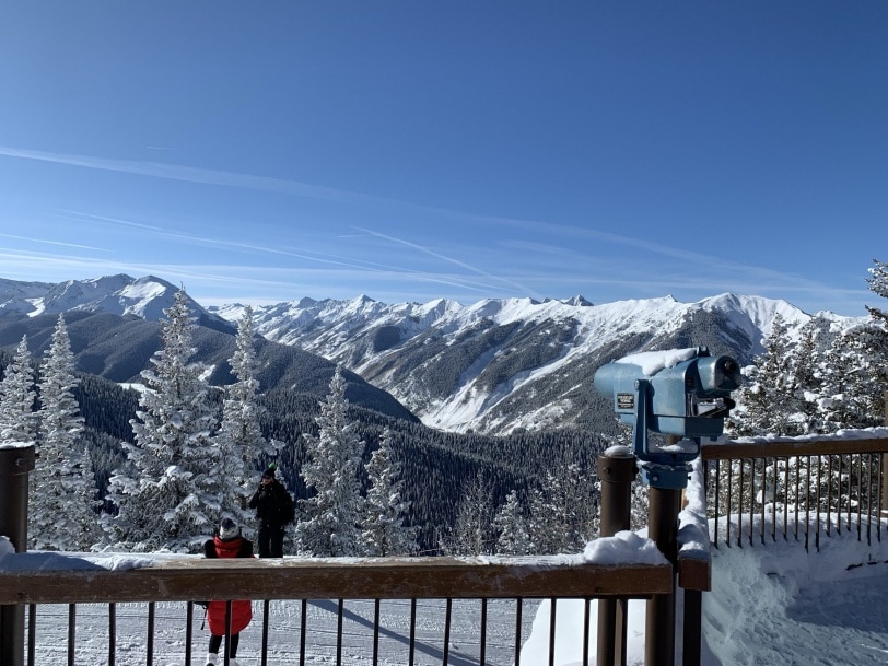 aspen mountain views